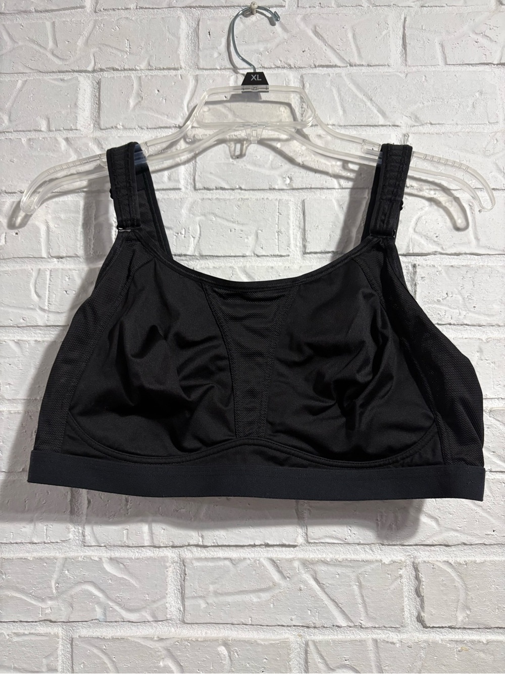 Soma Sport Max Support Black Wireless Sports Bra Adjustable Straps 40D